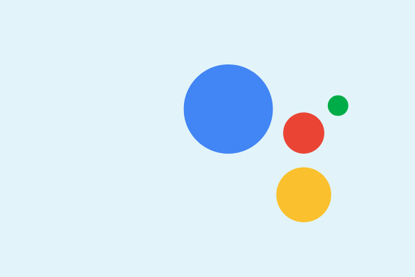 Four colored circles—blue, red, yellow, and green—arranged with the blue circle as the largest, followed by red, yellow, and green, on a light blue background. It's like a Local Opportunity Finder for businesses looking to nail their local SEO with eye-catching visuals.